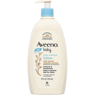 Kem dưỡng toàn thân cho bé Aveeno Baby 532ml - Aveeno Baby Daily Moisture Body Lotion