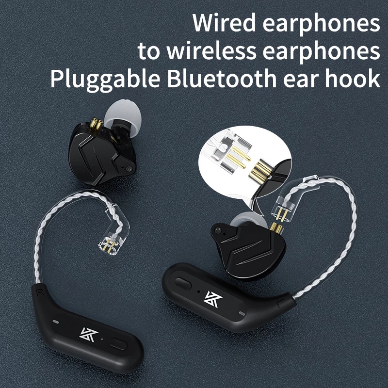 Tai Nghe KZ AZ09 Bluetooth 5.2 Không Dây HIFI Có Hộp Sạc Cho KZ TRN CCA