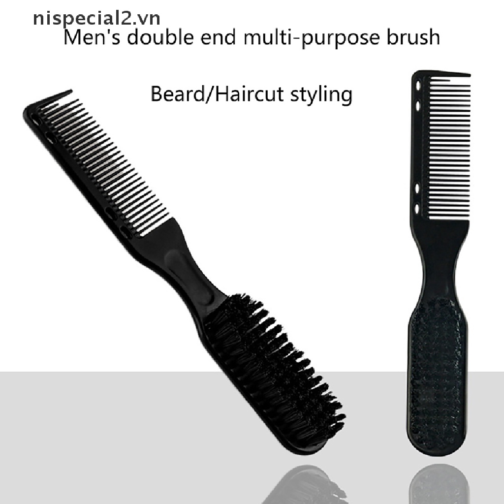 Set 2 Lược Chải Râu Chuyên Dụng Cho Salon Làm Tóc