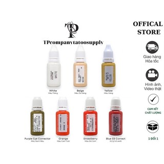 Mực Biotouch mỹ cam kết chính hãng dùng trong phun xăm thẩm mỹ(chai 15ml)
