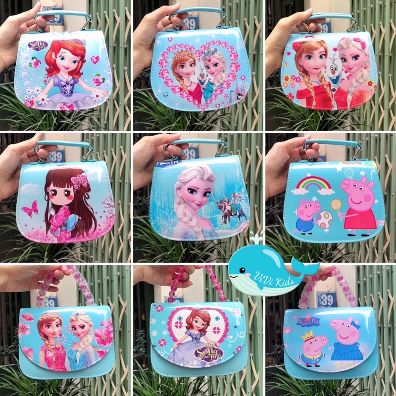 CÁC MẪU TÚI ELSA MÀU XANH