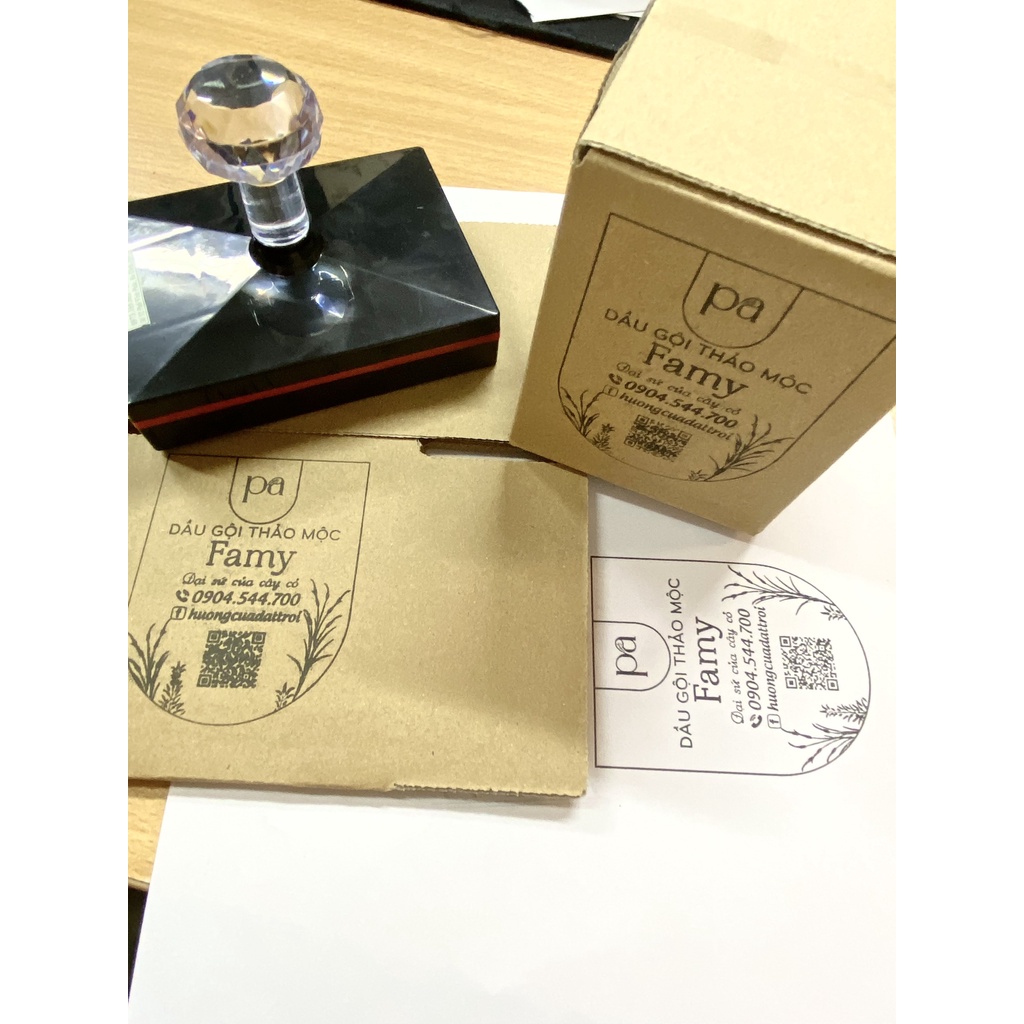 Combo Dấu + mực Flash siêu nét