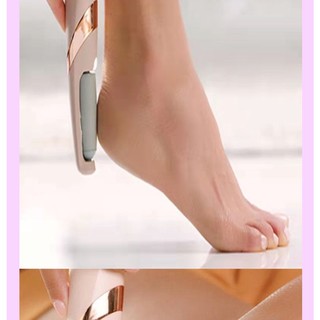 Máy mài chà gót chân cầm tay (màu hồng)