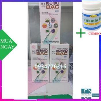 Combo Vitamin B1 chai 100 viên+ Nano Bạc MH  dung dịch vệ sinh phụ nữ