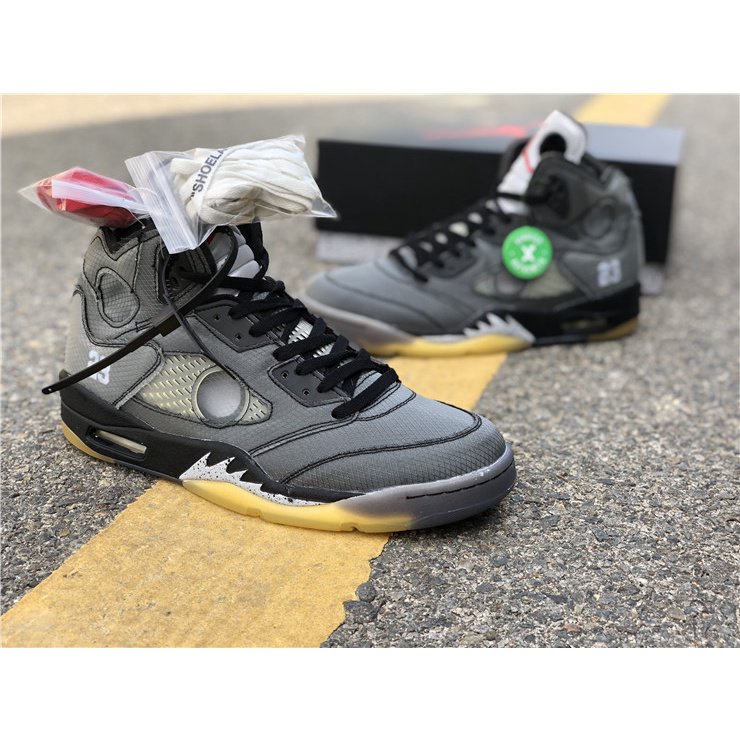 Giày Thể Thao off-white air jordan 5 muslin Thời Trang 2020 9euj