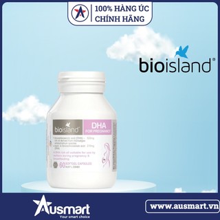 Viên uống bổ sung DHA Bio Island DHA for Pregnancy 60 viên