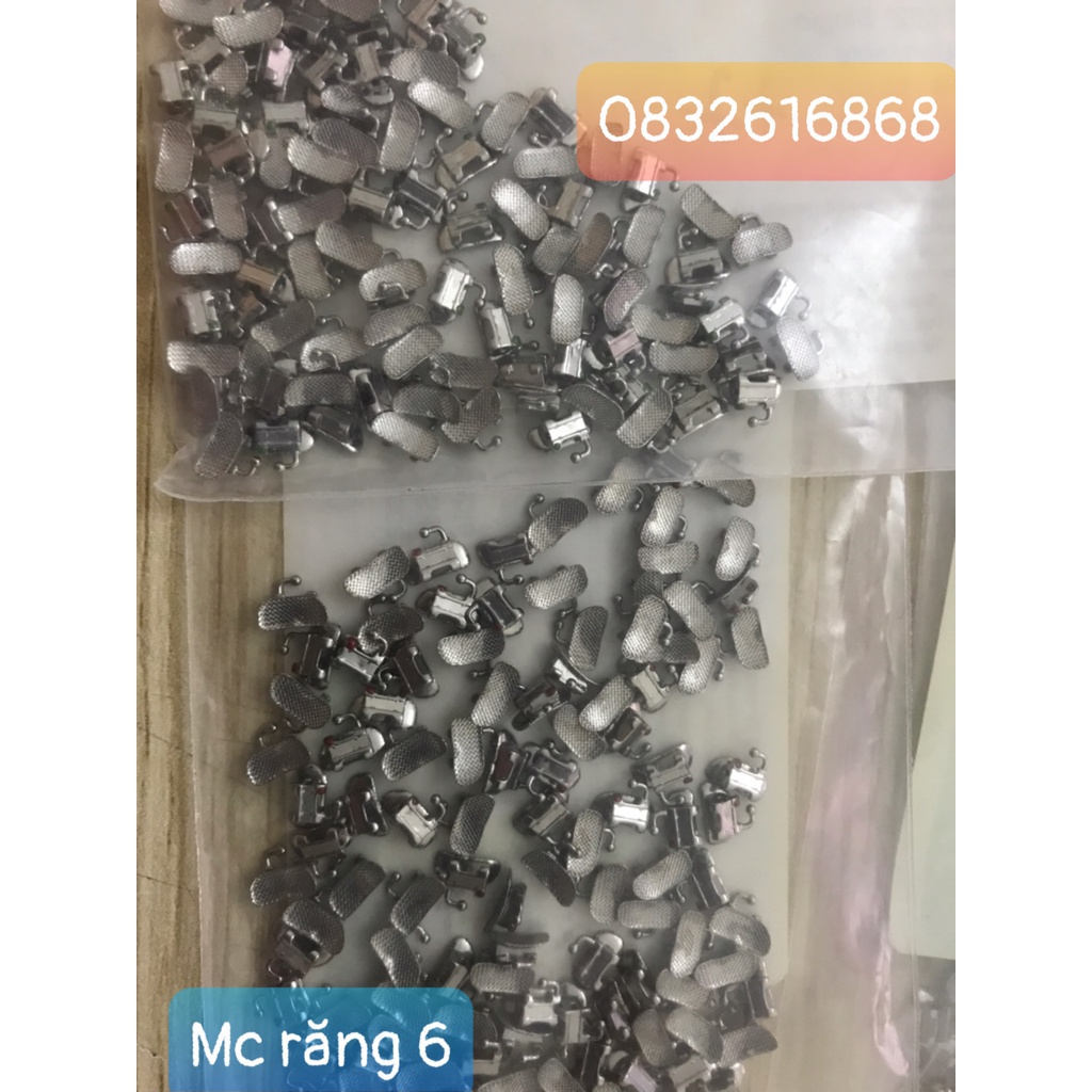 Mắc cài răng 6, 7 - bộ 4 chiếc - Hàng chính hãng 3B
