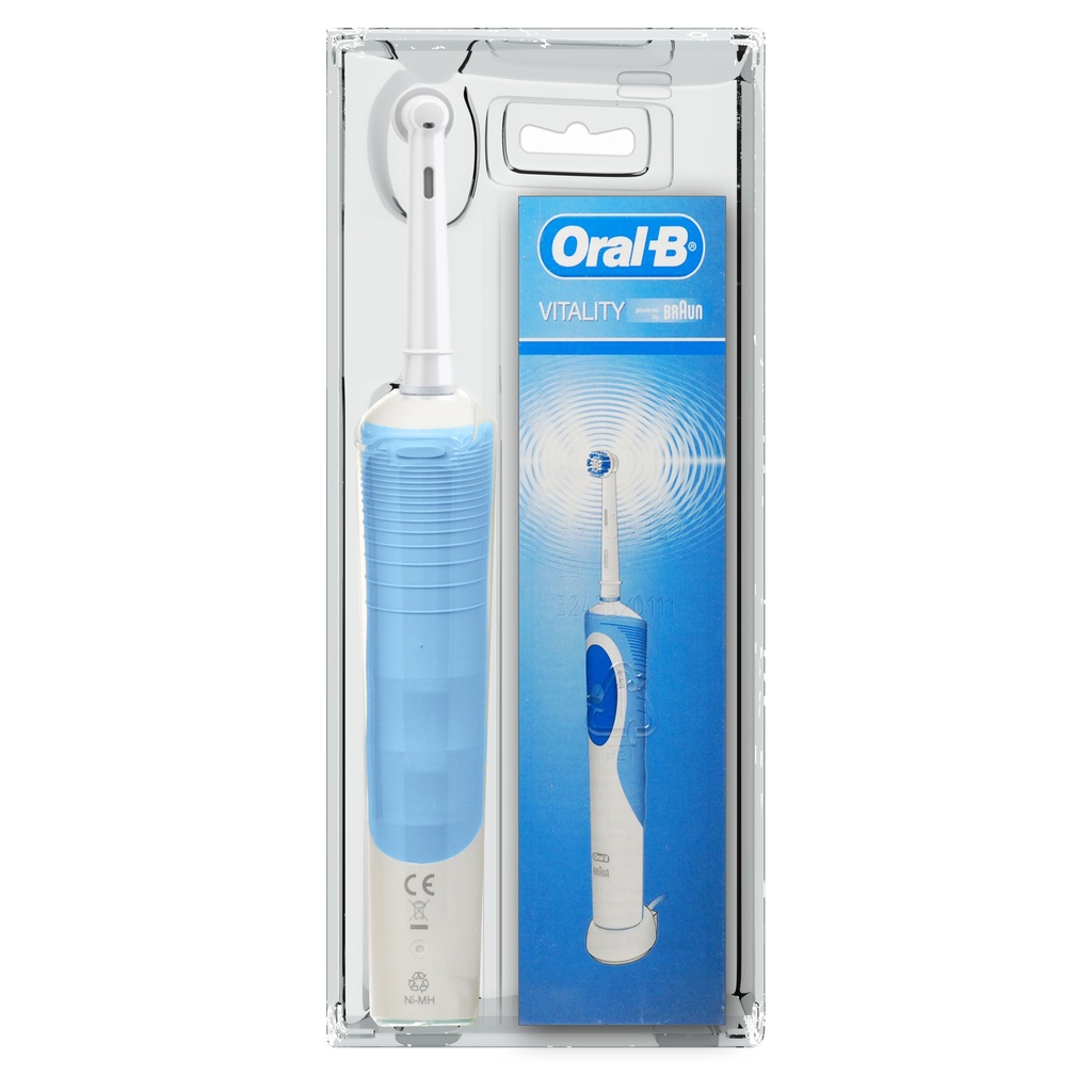 Bàn chải điện Oral-B Vitality CrossAction loại bỏ thêm đến 100% mảng bám