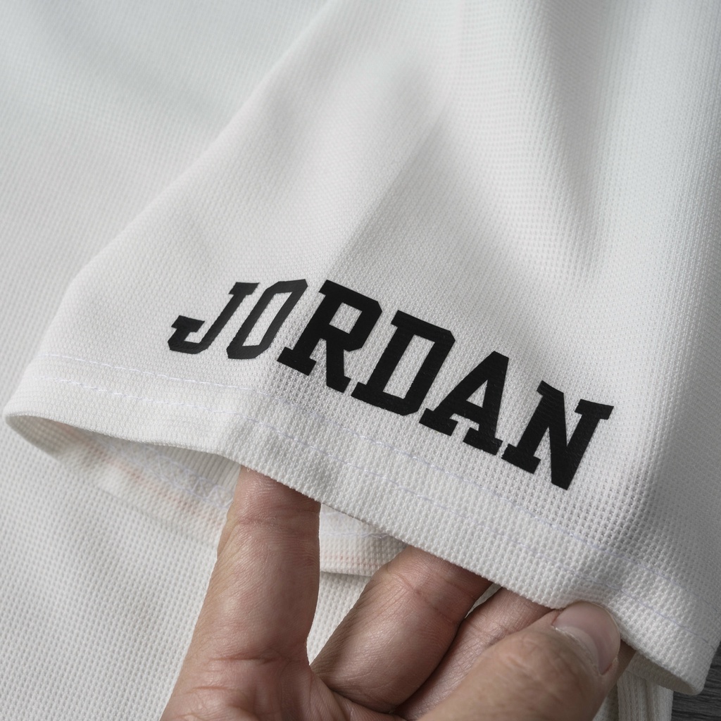 Bộ quần áo thể thao nam Fordan trắng