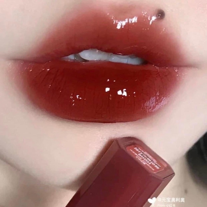 Son kem lì tint bóng BLACK ROUGE Half N Half Water Velvet/Glow Blackrouge HG08 mềm mướt căng mọng mịn môi