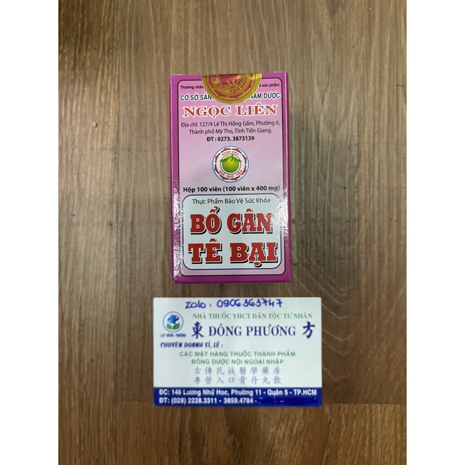 Bổ Gân Tê Bại Ngọc Liên