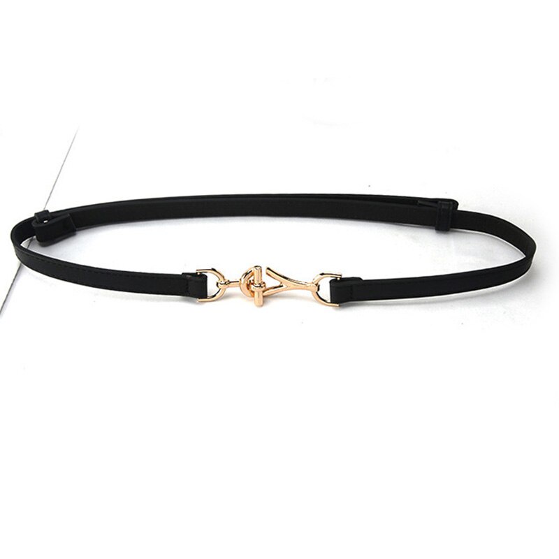 Thắt Lưng Da PU Mỏng Điều Chỉnh Được Phong Cách Hàn Quốc Cá Tính Cho Nữ