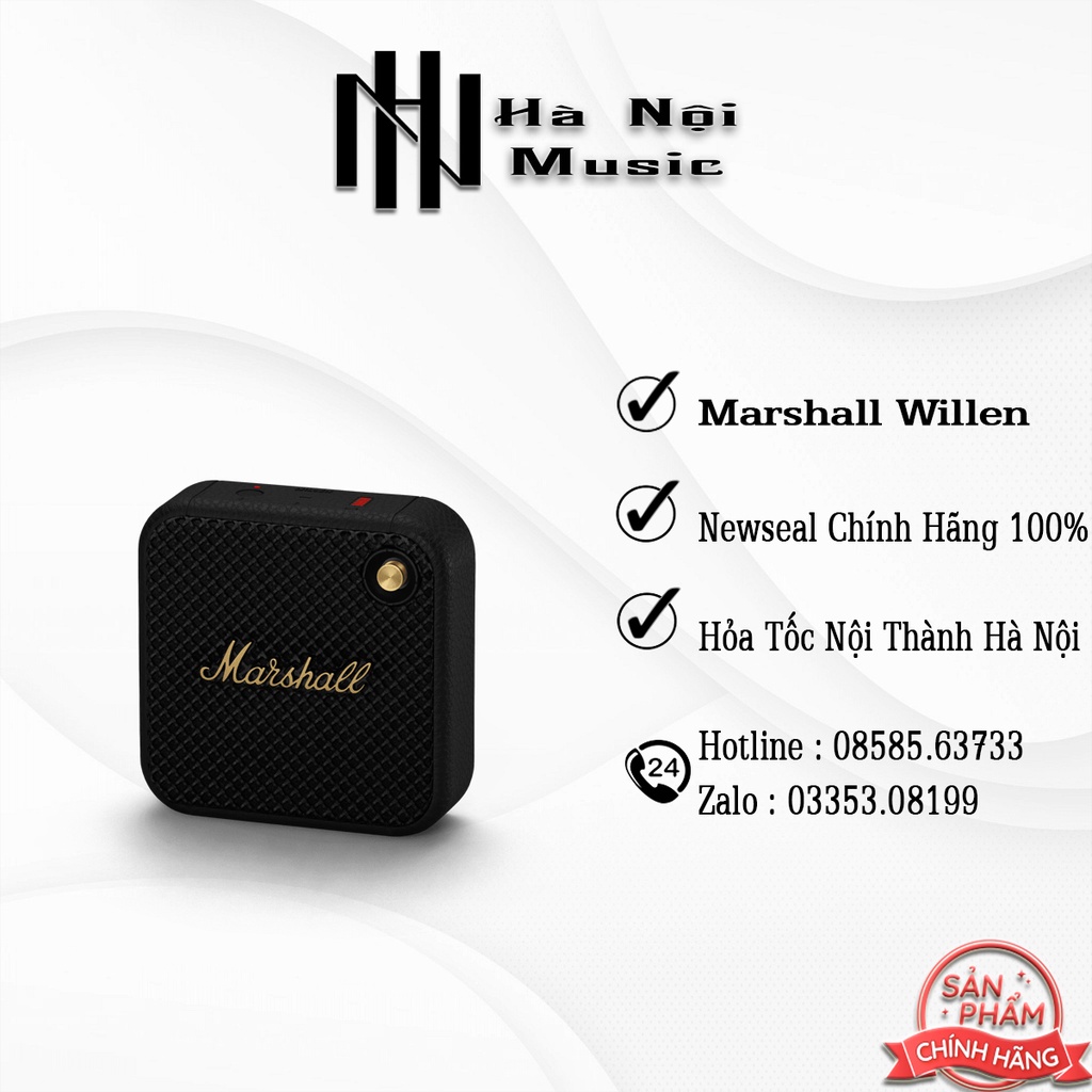 Loa Marshall Willen New Seal - Chính Hãng