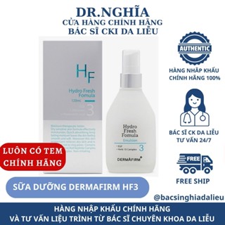 [NHẬP KHẨU CHÍNH HÃNG] Sữa Dưỡng Cấp Nước Dermafirm HF3 Hydro Fresh Formula Dưỡng Ẩm Cấp Tốc Da Mặt