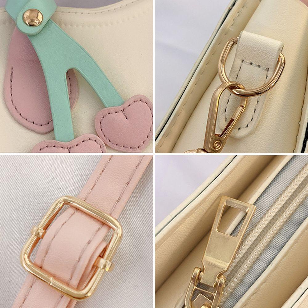 Túi Đeo Chéo Nhỏ Hình Quả Cherry Dễ Thương Dành Cho Nữ