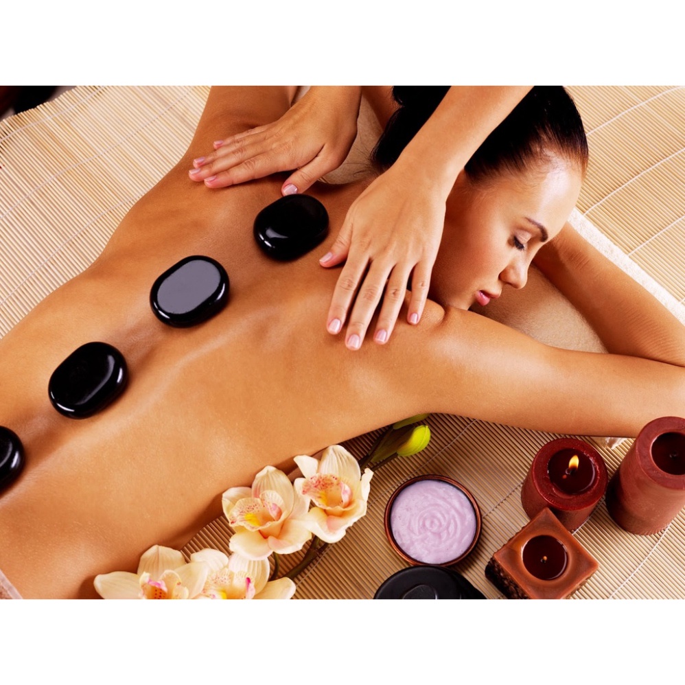 Đá Nóng, Massage Body Đả Thông Kinh Lạc Oval 8x6cm tròn 8x8cm