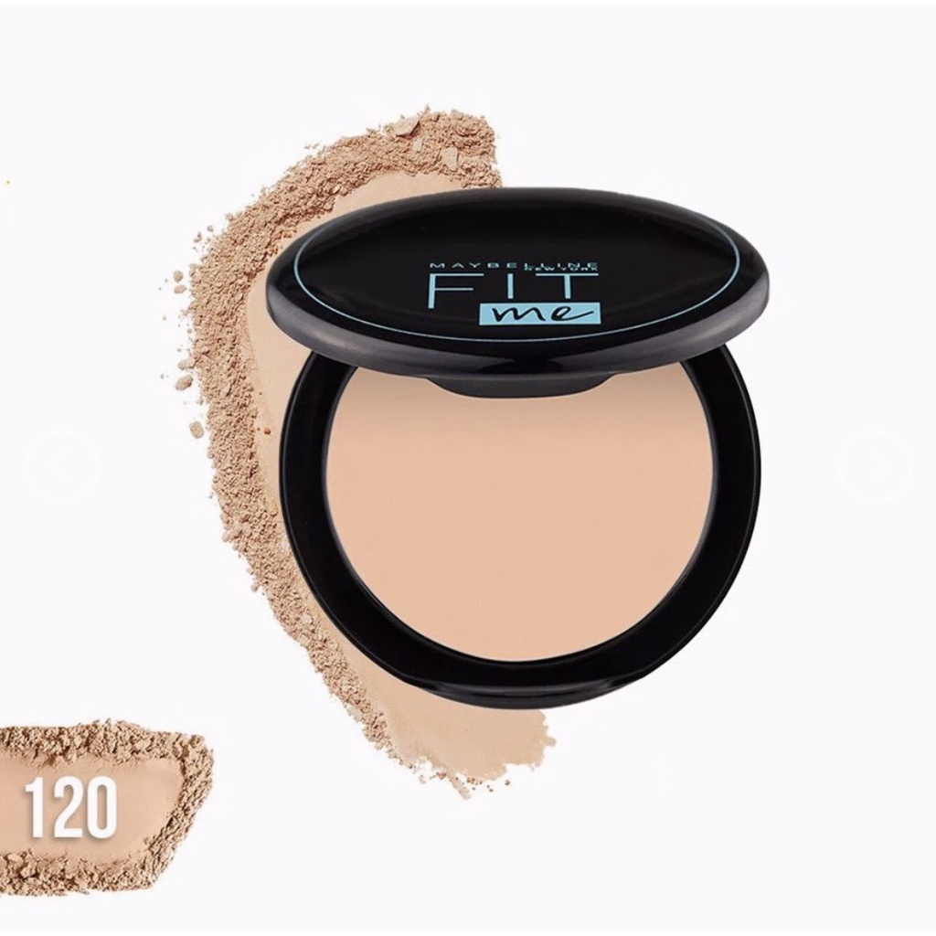 PHẤN NỀN KIỀM DẦU CHỐNG NẮNG 12H MAYBELLINE FIT ME MATTE+PORELESS POWDER SPF28 PA+++