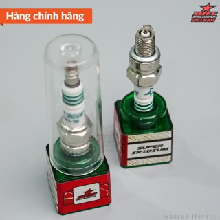 BUGI BRT SUPER IRIDIUM RACING CHÂN NGẮN CR7HIX Wave, Dream, Axelo, Sirius, Luvias, D-Tracker, KLX - HÀNG CHÍNH HÃNG