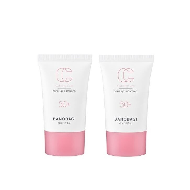 Kem Chống Nắng BANOBAGI Làm Dịu Tông Màu Da SPF 50 + PA + + + + 40ml 1 + 1 +