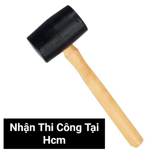 Búa Cao Su dụng cụ thi công sàn nhựa giả gỗ, sàn nhựa tự dán