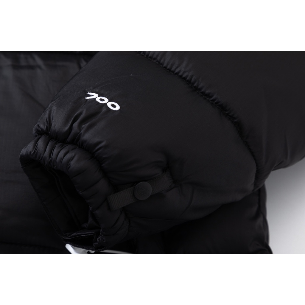 The North Face 1996 700 màu đen thời trang ấm áp áo khoác nam và nữ