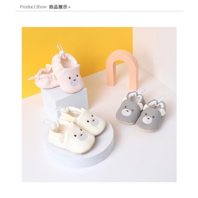 Giày vải tập đi cho bé. (0-6m, 6-12m)
