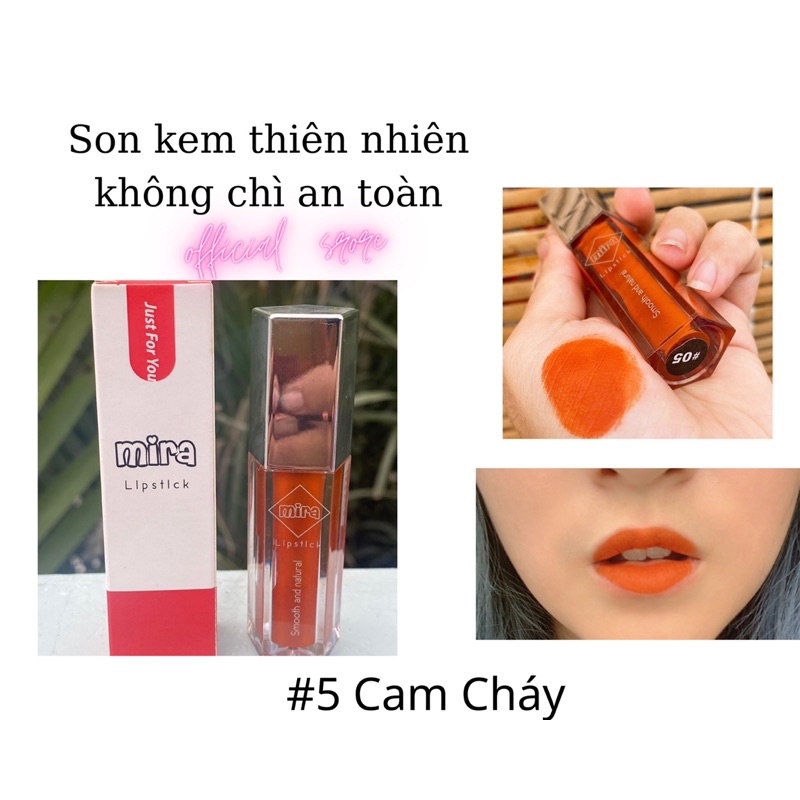 Son kem thiên nhiên/son sáp handmade cao cấp son kem hanmade đủ màu