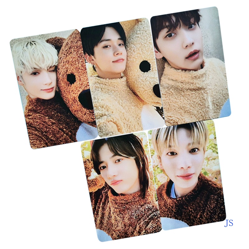 Bộ 5 Thẻ Hình Nhóm Nhạc Hàn Quốc YeonJun BeomGyu