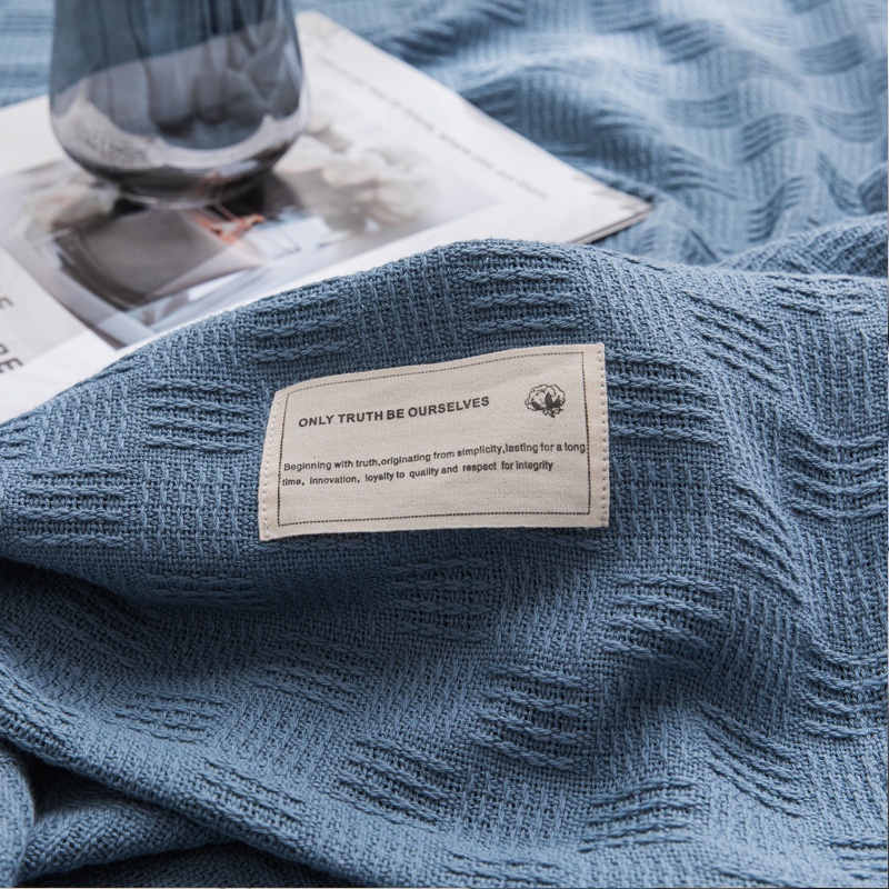 Chăn mền mùa hè ABRACA DABRA cotton mỏng mềm mại thoáng khí phong cách Nhật Bản thời trang