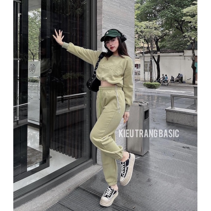 Set bộ thể thao nỉ siêu đẹp
