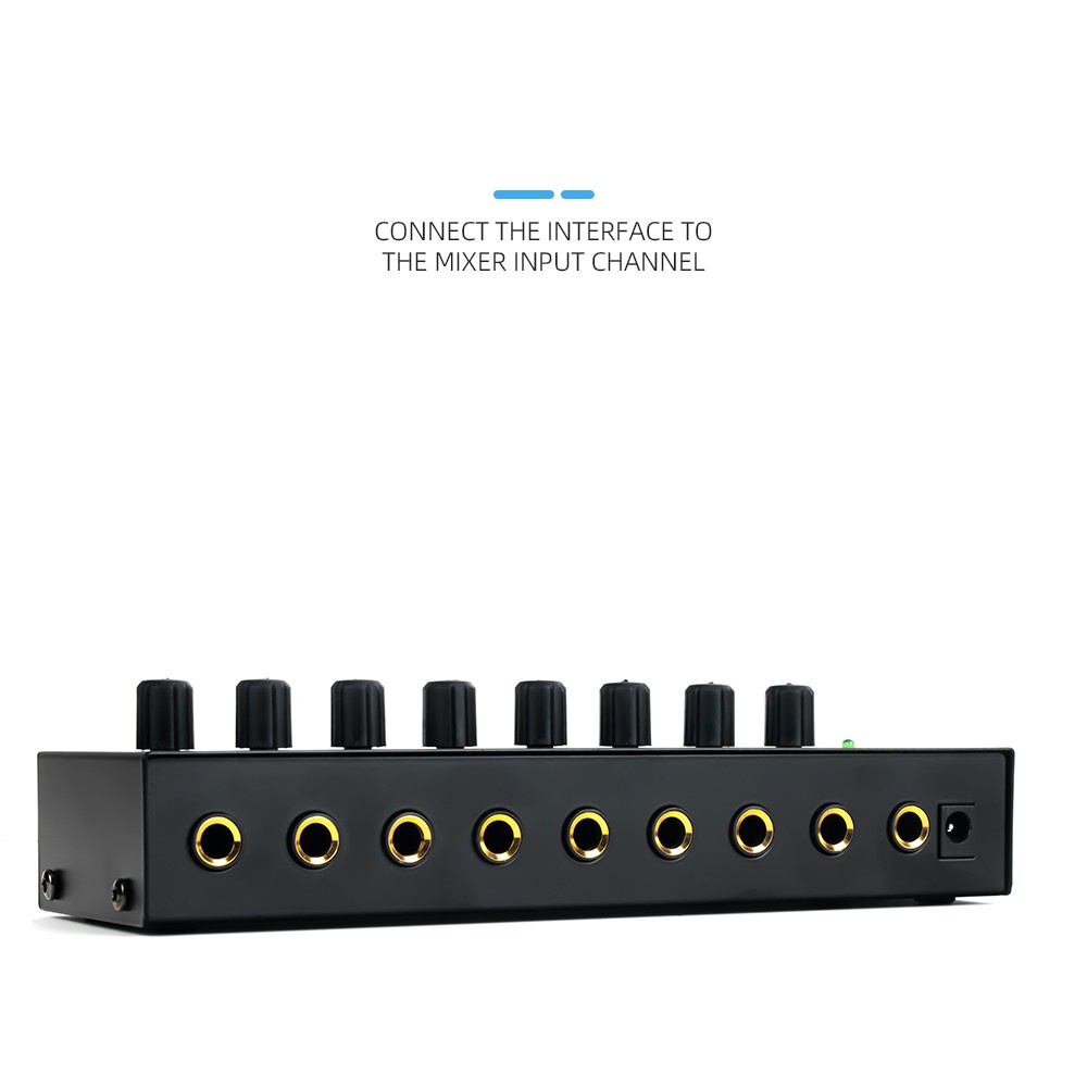 Bộ Khuếch Đại Âm Thanh Siêu Trầm HA800 8 Kênh Phích Cắm EU US