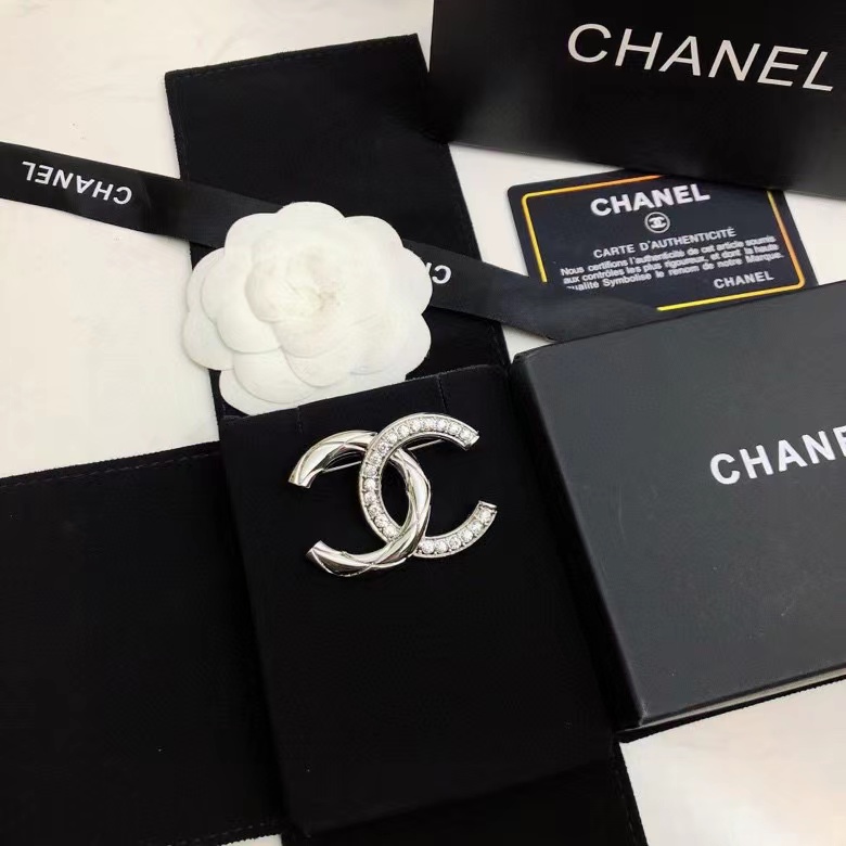 Ghim Cài Áo Hình Chữ C Phong Cách Retro Thời Trang