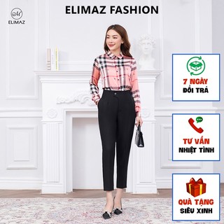 Quần âu nữ quần âu công sở nữ khuy lệch, 2 màu, eq22.013