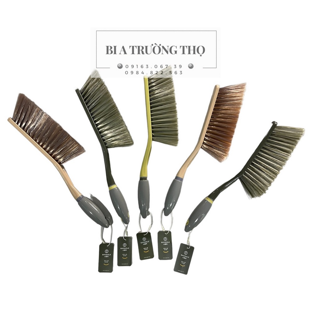 Chổi Quét Bàn Bida - Chổi Vệ Sinh Bàn Bi A-Chổi Nhựa Cứng Cáp, Lông Mềm -Shooole -BIDA TRƯỜNG THỌ