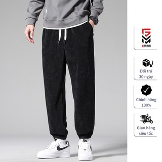 Quần jogger nhung tăm gman menswear 4 màu