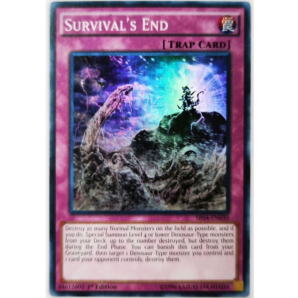 [Thẻ Yugioh] Survival's End |EN| Super Rare