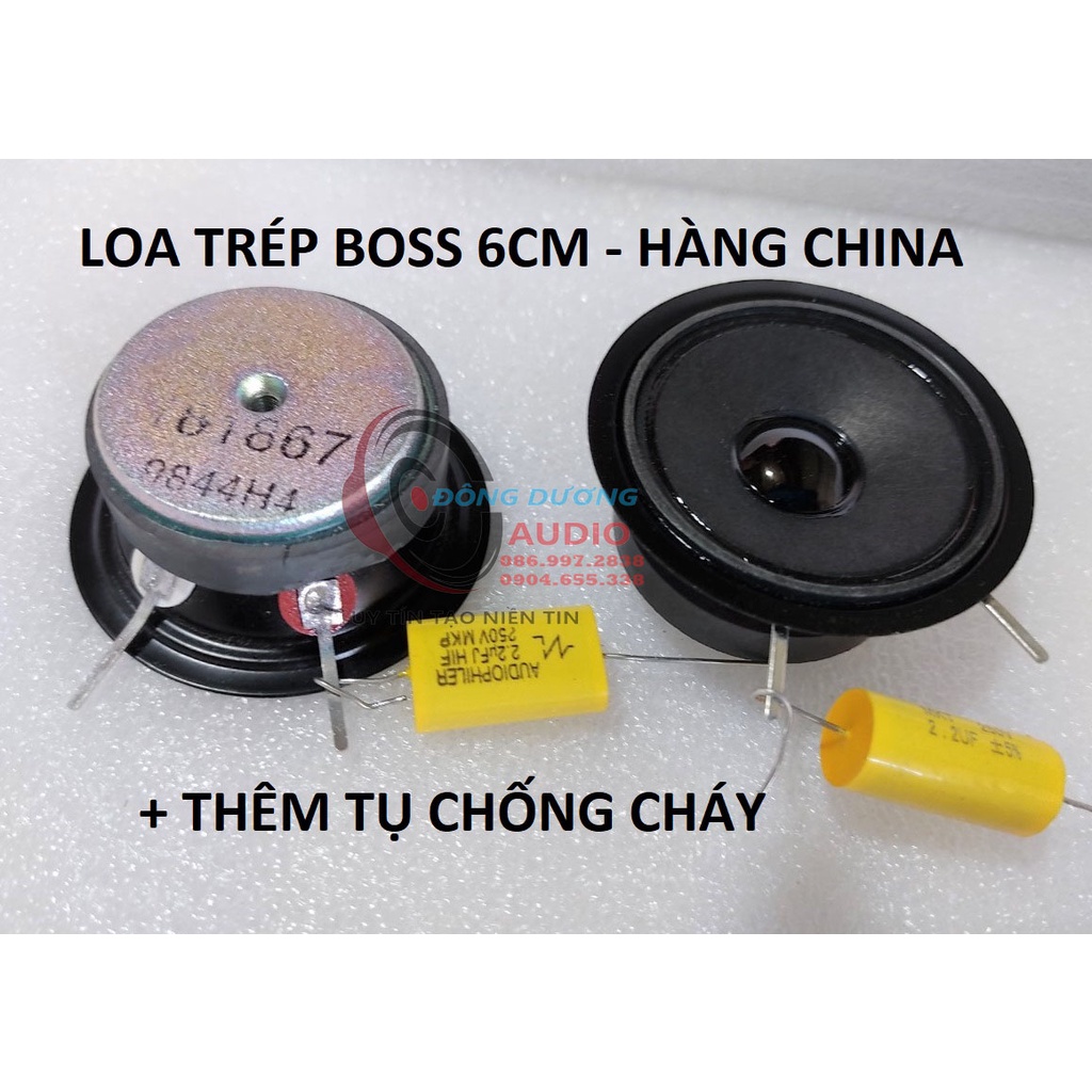 CỦ TRÉP BOSS 6CM HÀNG CHINA - LOA TRÉP BOSS SERI 3 SERI 4