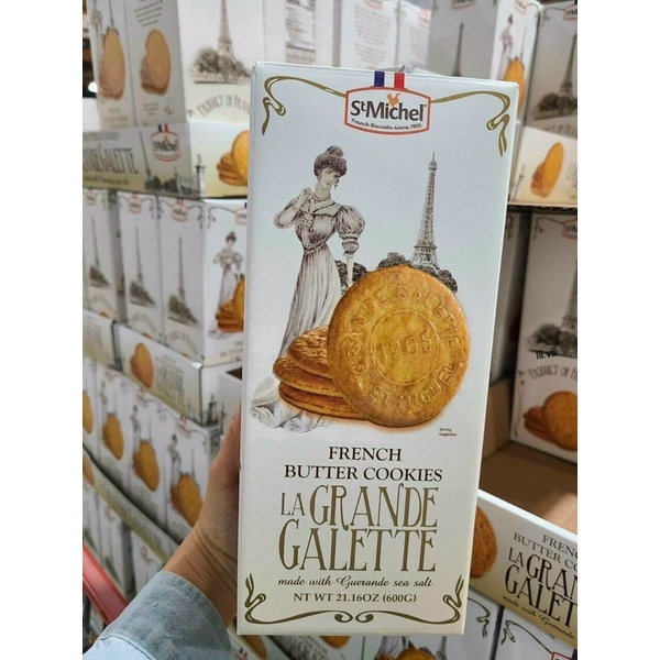 Bánh quy bơ La Grande Galette French Butter Cookies 600g 6/2024