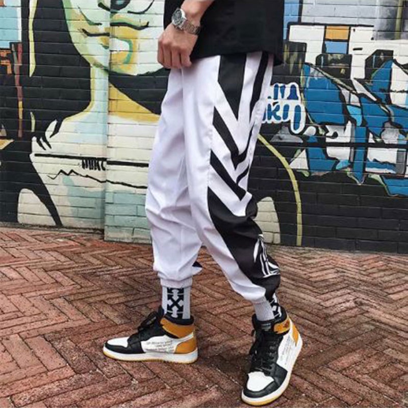 Quần Dài Thể Thao Dáng Rộng Phong Cách Thời Trang Hàn Quốc Cho Nam Giới