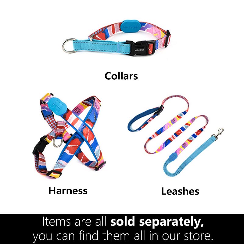 HamshMoc Dây Dắt Thú Cưng Đi Dạo Có Thể Điều Chỉnh Được Kèm Tay Cầm Và Khóa Cài Nặng 1