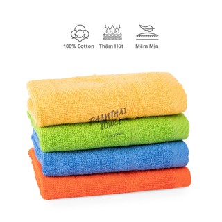 Khăn bông gội đầu đơn sắc 35cmx80cm #chuK