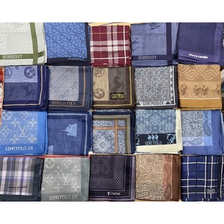 Khăn Mùi Xoa Nam Nữ Cao Cấp Nhật Bản Hàng New 100% - Khăn Tay Bỏ Túi 45x45