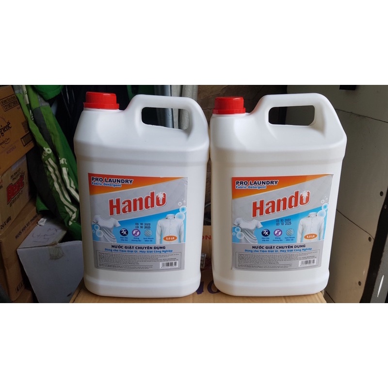 NƯỚC GIẶT CHUYÊN DỤNG KHÔNG MÙI HANDO 5 LÍT