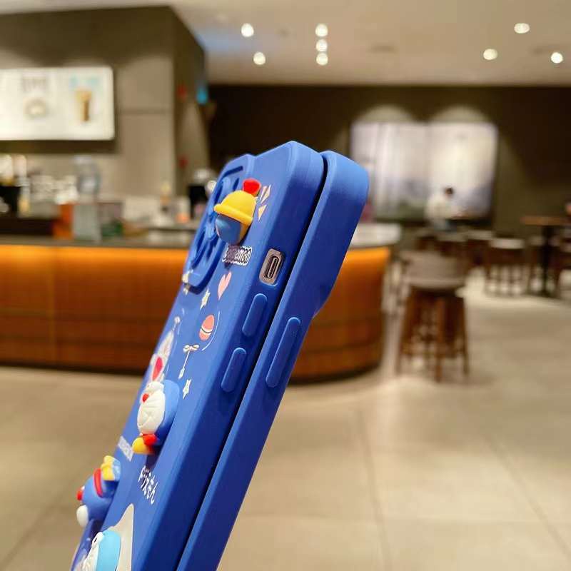 Ốp Điện Thoại Mềm Hình Doremon Đáng Yêu Cho Xiaomi Poco X3 Mi 11 Lite 11T 10T Redmi 10C Note 12 11 9 10 5G 10S Pro 9A 9T