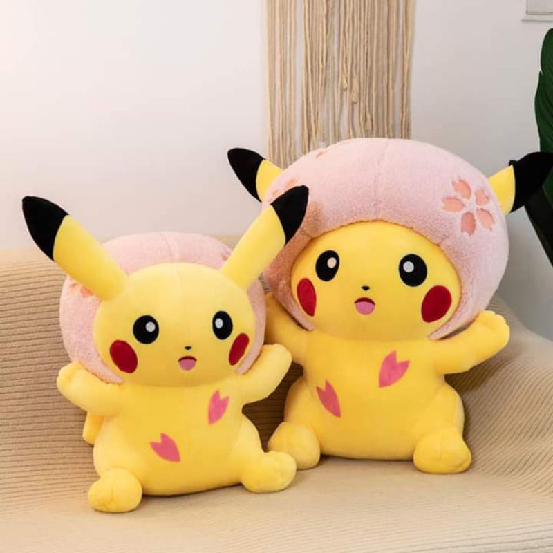 Gấu bông pikachu phiên bản mùa đông