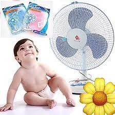 Lưới bọc quạt bảo vệ ngón tay bé,Trùm kín quạt an toàn cho bé