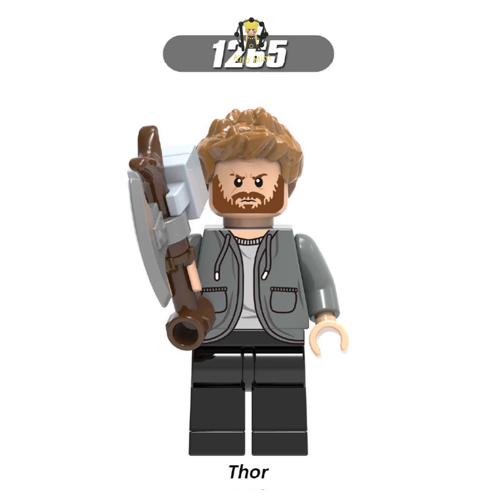 Minifigure Marvel Siêu Anh Hùng Avengers Endgame Đồ Chơi Lắp Ráp X0258