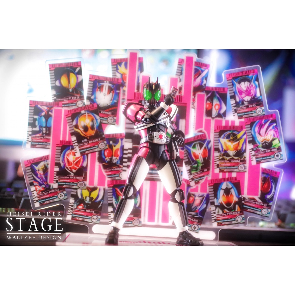 Base Stage Kamen Rider Decade , Background Trưng Bày Kamen Rider Decade
