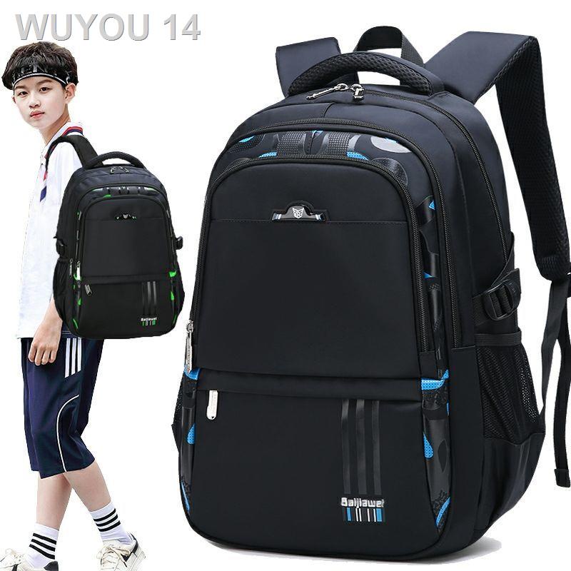 ℡♘Balo đi học phiên bản Hàn Quốc dành cho sinh cấp 1, 2 nam 3-4-5-6 lớp 4, 6 giảm gánh nặng trẻ em dung tích lớn chống t