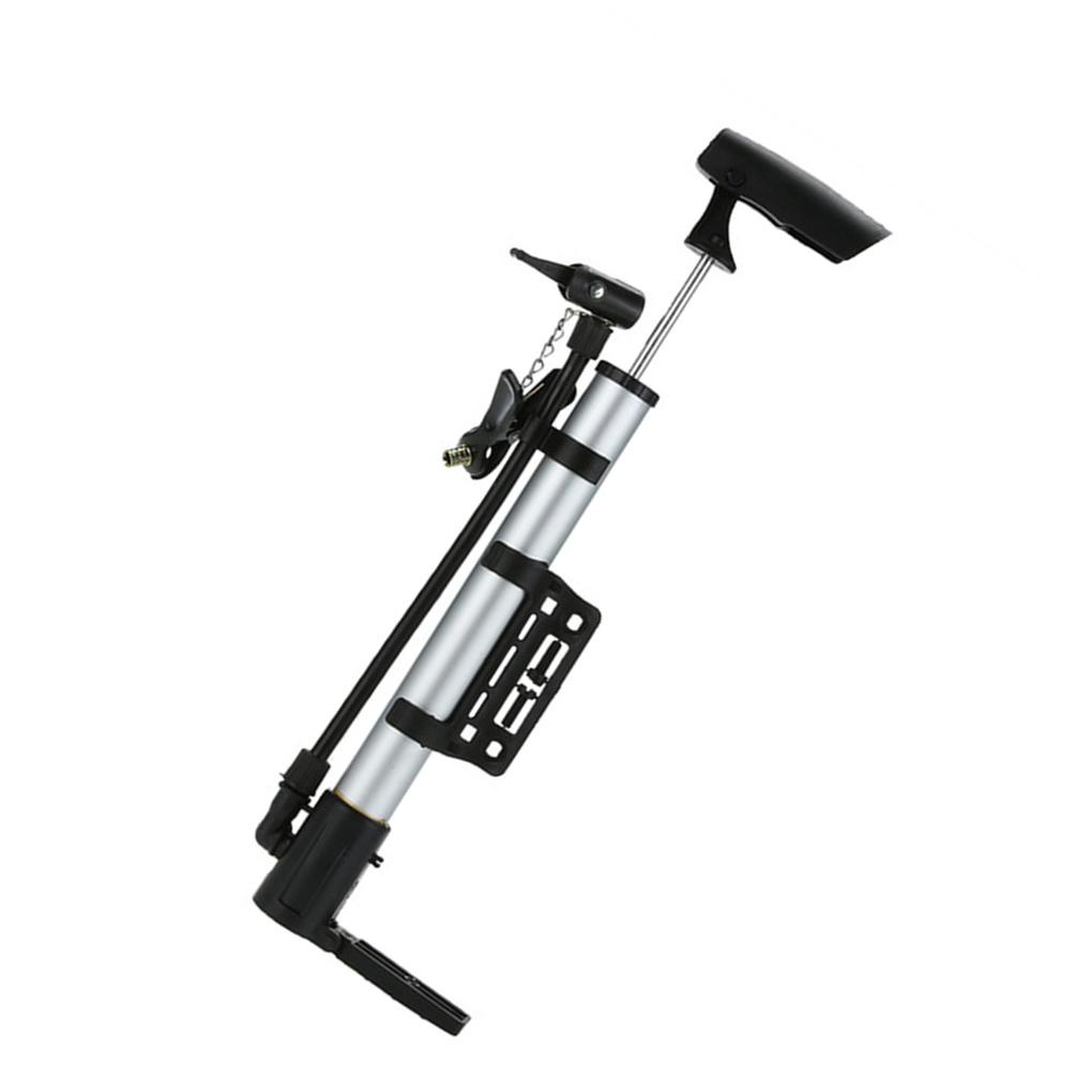 Ống Bơm Xe Đạp Bằng Hợp Kim Nhôm Có Thể Gấp Gọn Kèm Giá Đỡ Tiện Dụng